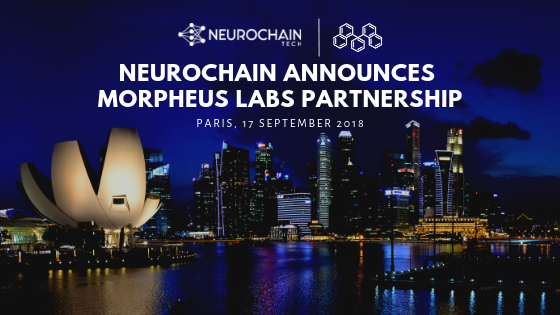 NeuroChain Announces Morpheus Labs Partnership